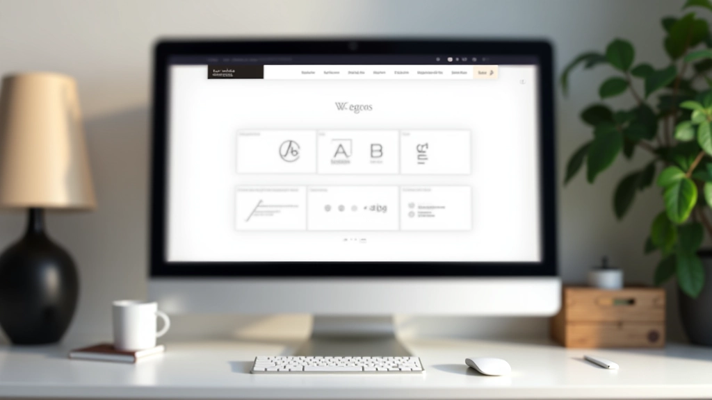 Website em ecrã de computador mostrando a mesma marca em homepage, página de serviços e página de contacto