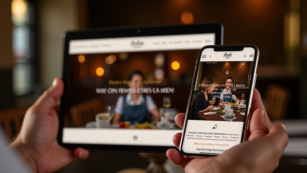 Identidade visual para restaurante premium com presença web